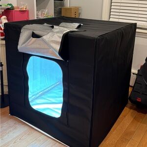 Light Photo Box Tent 39×39 inch, 210 LED Largest